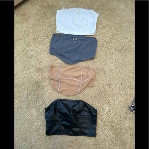 Bundle of 4 tube tops